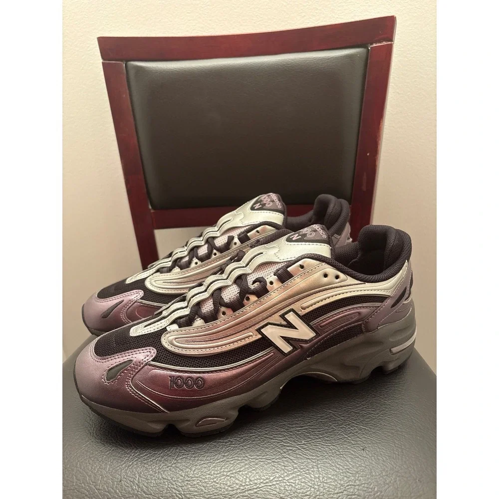 New Balance 1000 Men's Purple Grey Classic Retro Sneakers Shoes Size 11.5 - Picture 2 of 7